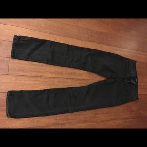J Brand Midrise Rail Skinny Size 27 Paradox Black